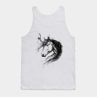 Shaggy Unicorn Tank Top